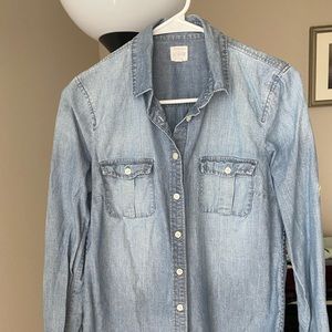 J crew chambray shirt